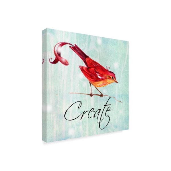 Irina Trzaskos Studio 'Bird Inspiration V' Canvas Art,35x35